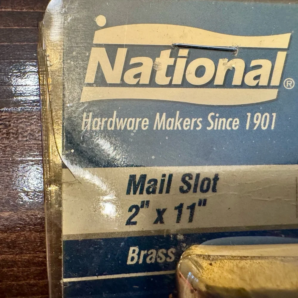 Gallery Gallery Brass Door Mail Slot NIB‎